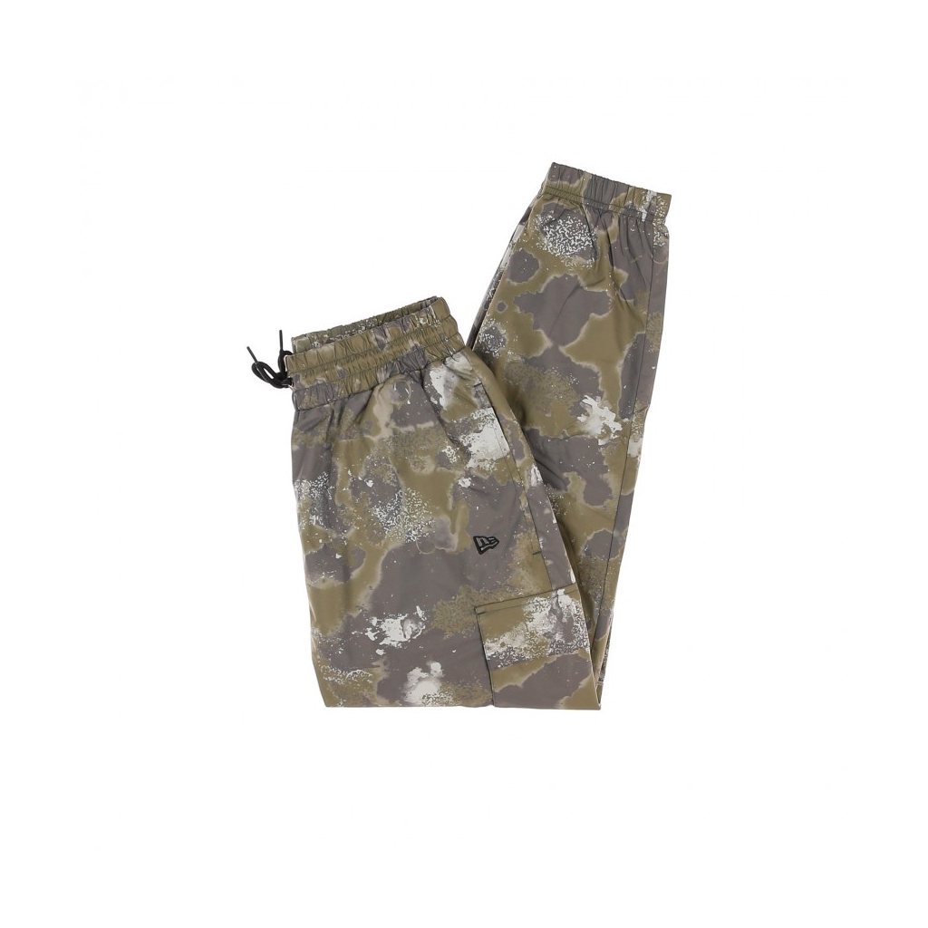 PANTALONE TUTA NE OUTDOOR UTILITY AOP TRACK PANT NEW OLIVE/LASER PRINT