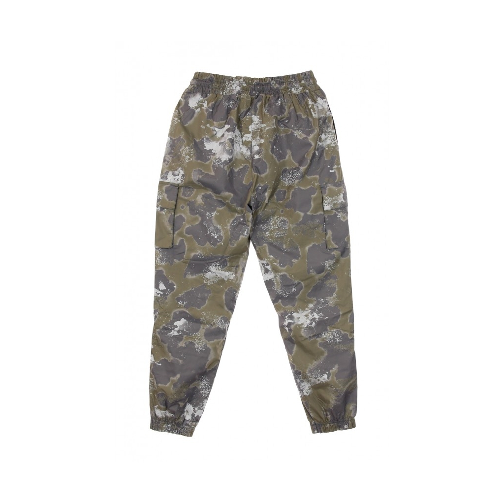 PANTALONE TUTA NE OUTDOOR UTILITY AOP TRACK PANT NEW OLIVE/LASER PRINT