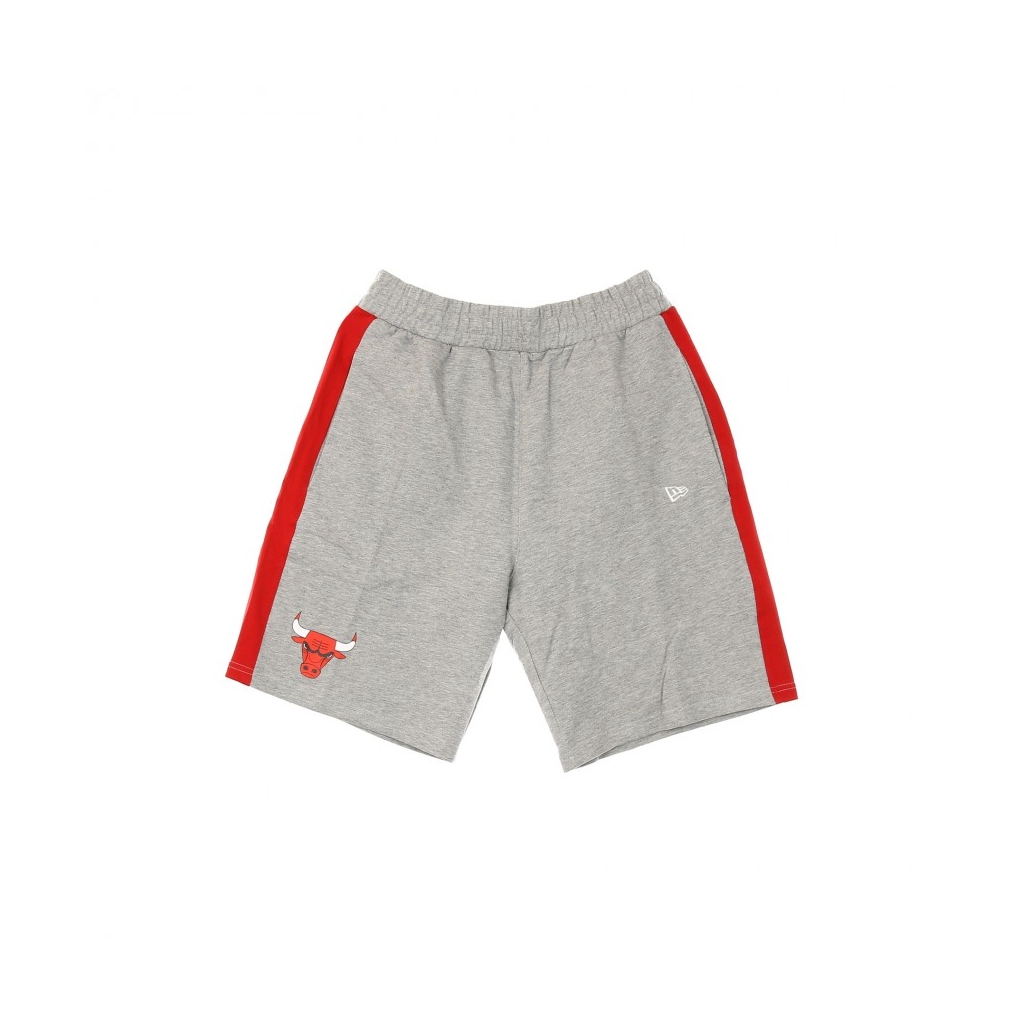 PANTALONE CORTO TUTA NBA SIDE PANEL SHORT CHIBUL LIGHT GREY HEATHER/ORIGINAL TEAM COLORS