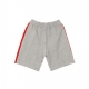 PANTALONE CORTO TUTA NBA SIDE PANEL SHORT CHIBUL LIGHT GREY HEATHER/ORIGINAL TEAM COLORS