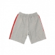 PANTALONE CORTO TUTA NBA SIDE PANEL SHORT CHIBUL LIGHT GREY HEATHER/ORIGINAL TEAM COLORS