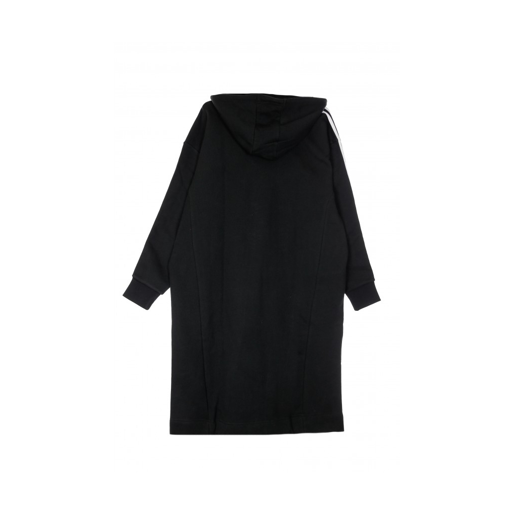 VESTITO HOODIE DRESS BLACK