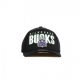 CAPPELLINO VISIERA CURVA NBA BILLBOARD REDLINE CLASSIC STRETCH SNAPBACK MILBUC BLACK/ORIGINAL TEAM COLORS