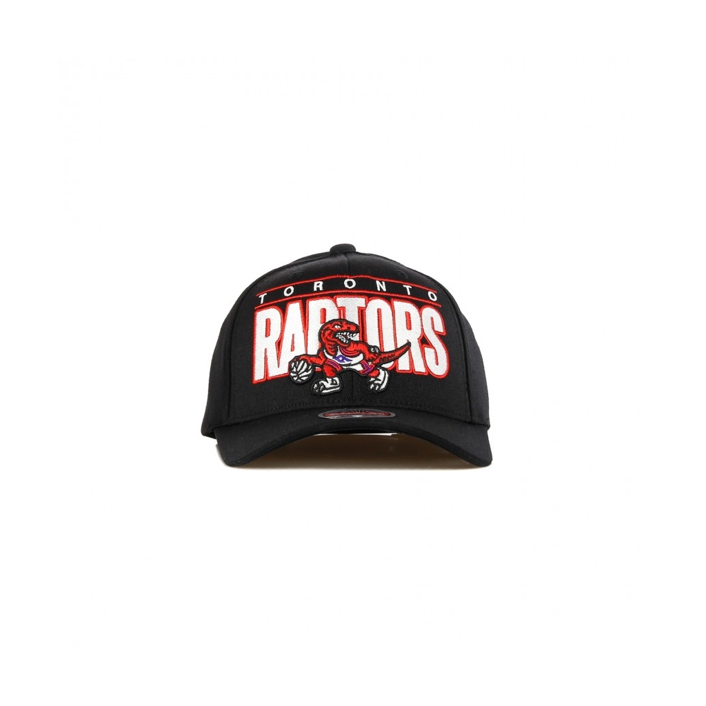 CAPPELLINO VISIERA CURVA NBA BILLBOARD REDLINE CLASSIC STRETCH SNAPBACK HARDWOOD CLASSICS TORRAP BLACK/ORIGINAL TEAM COLORS