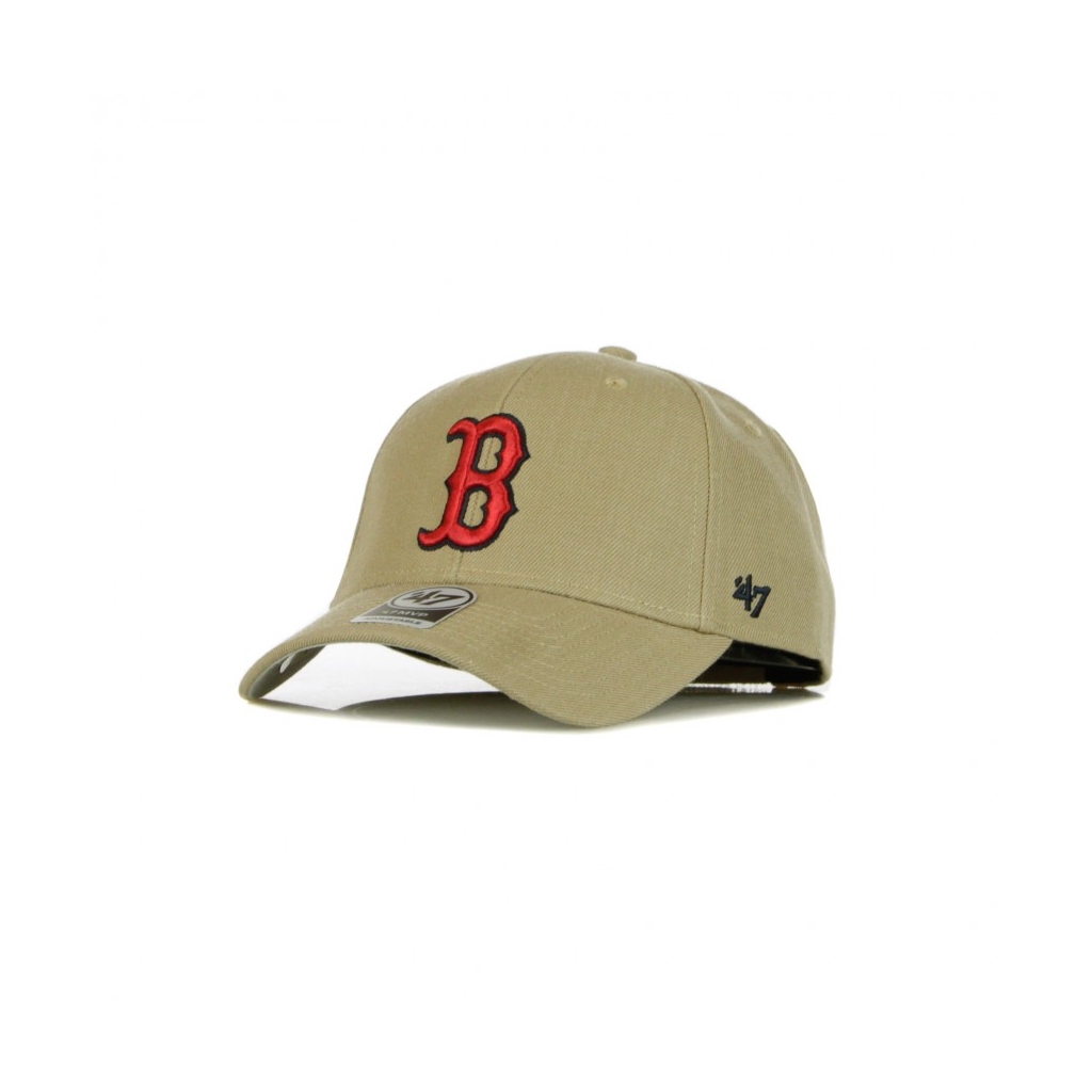 CAPPELLINO VISIERA CURVA MLB MVP BOSRED KHAKI/ORIGINAL TEAM COLORS