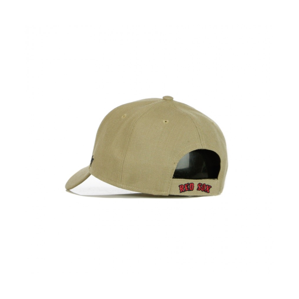 CAPPELLINO VISIERA CURVA MLB MVP BOSRED KHAKI/ORIGINAL TEAM COLORS