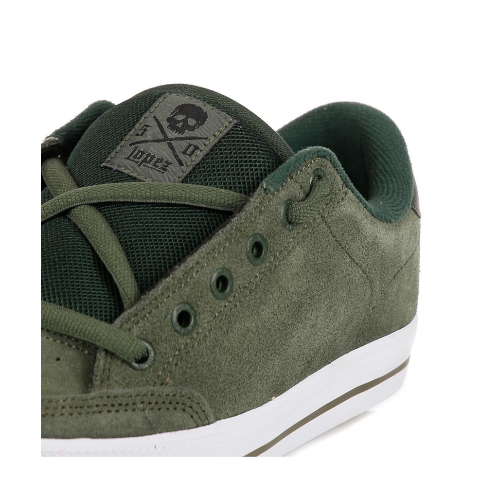 SCARPA BASSA LOPEZ 50 OLIVE/WHITE