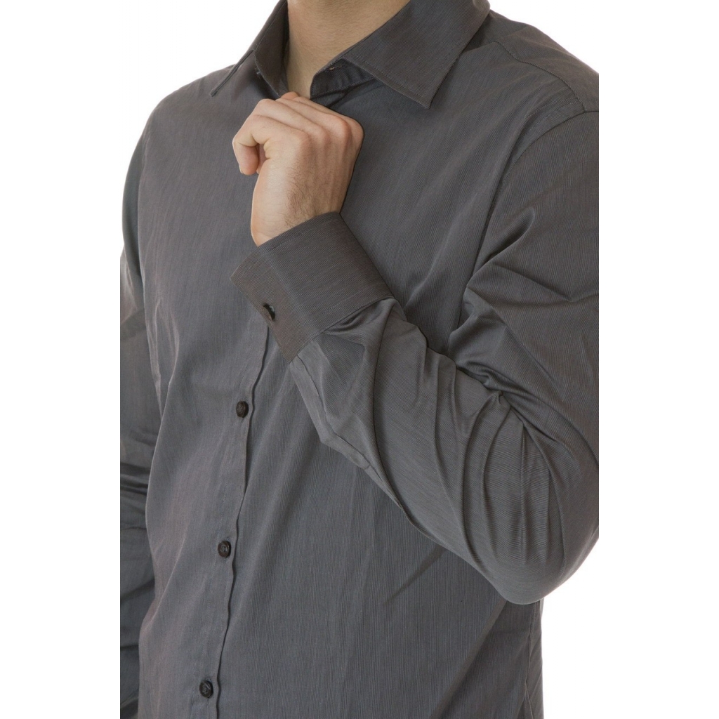 CAMICIA CAMICIA 1088 NUOVO COLLO GRIGIO