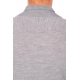 MAGLIA SCIALLATO TRECCIA GRIGIO