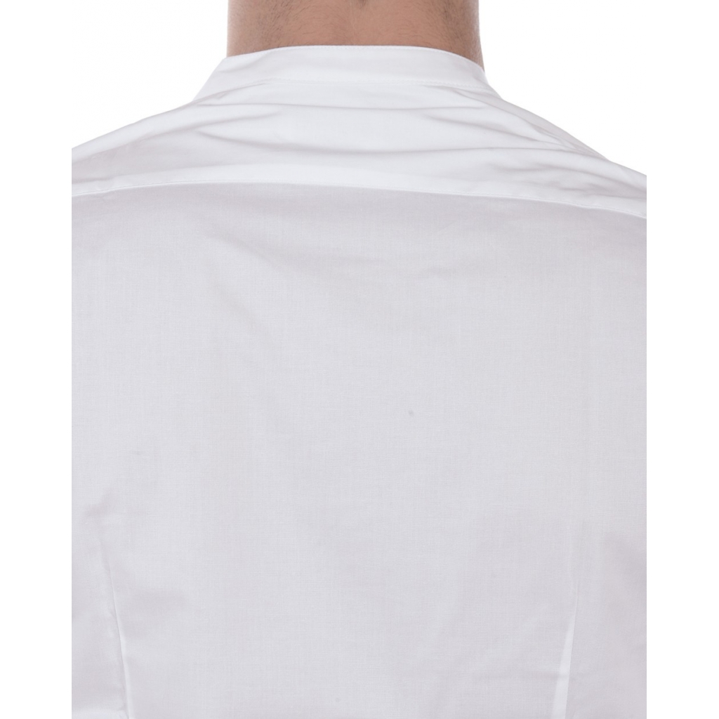 CAMICIA CAMICIA KOREANA SLIM FIT BIANCO