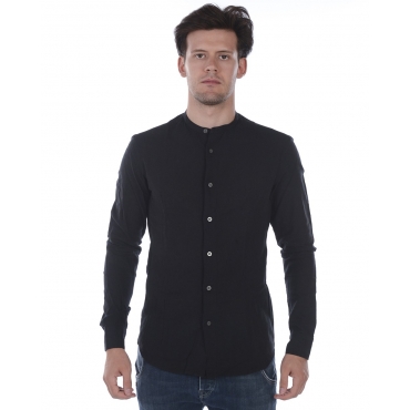 CAMICIA CAMICIA KOREANA SLIM FIT NERO