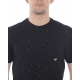 T-SHIRT MAGLIA UN MONDO DI BUCHI ST NERO