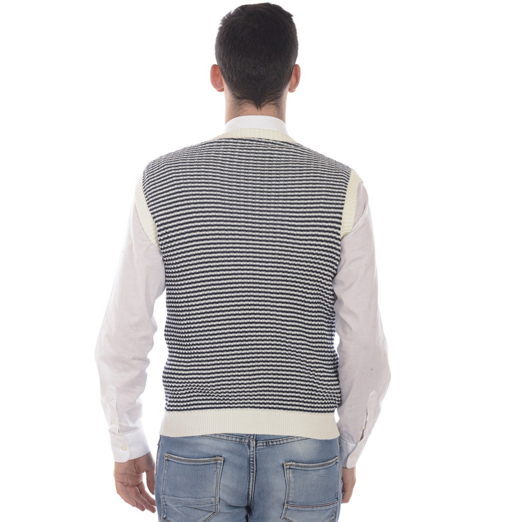 GILET MAGLIA SOGNO BLU