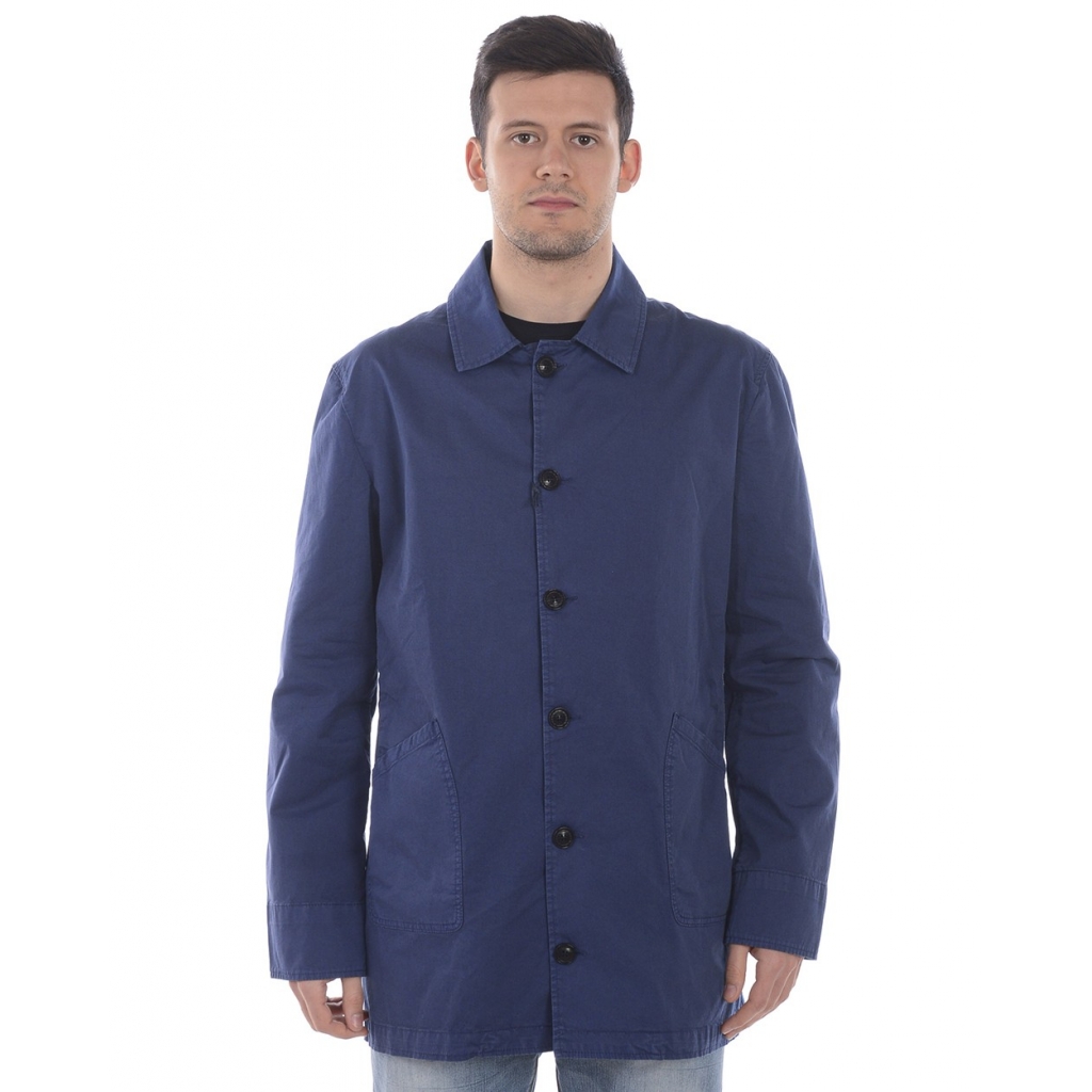 TRENCH SPOLVERINO BLU