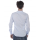CAMICIA CAMICIA SMOKING CONTRASTO AZZURRO