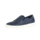 SCARPE SCARPA SLIP ON INTRECCIATA BLU