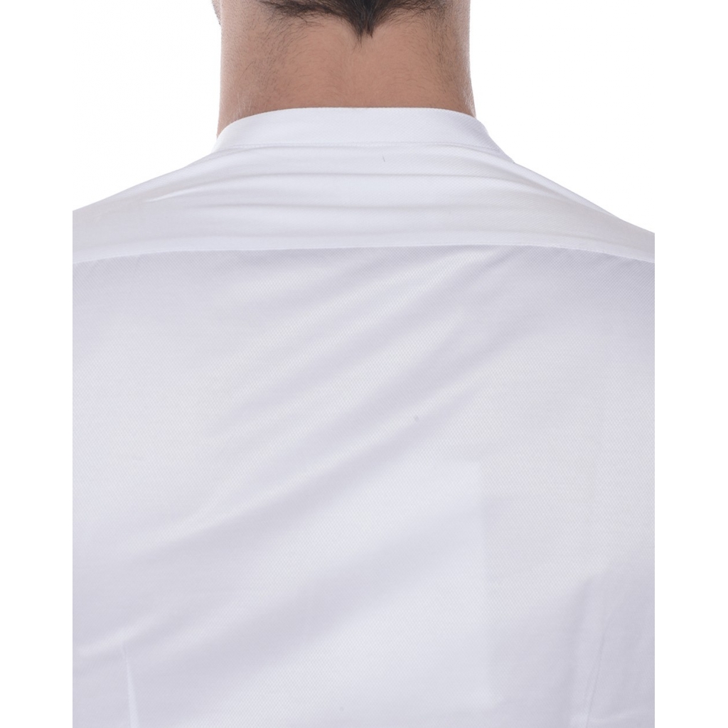 CAMICIA CAMICIA KOREANA SLIM FIT BIANCO
