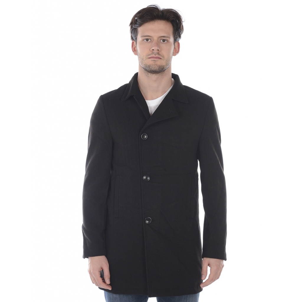 CAPPOTTO GABAN STEFANO SF 85 NERO