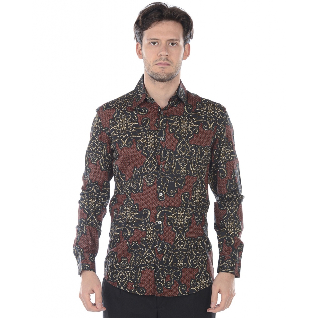 CAMICIA CAMICIA BASICA COLLO 2 BOTTONI NERO