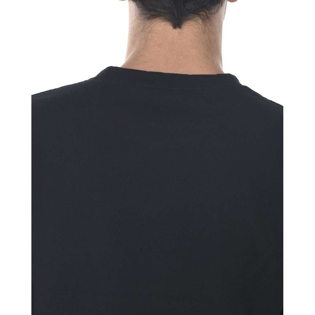 FELPA MAGLIA SCENTRATO RIC NERO