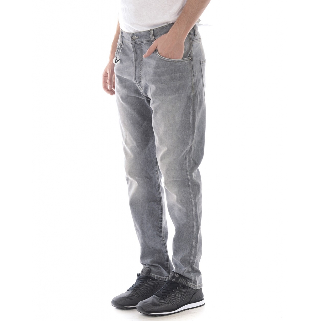 JEANS PANTALONE RENATO GRIGIO