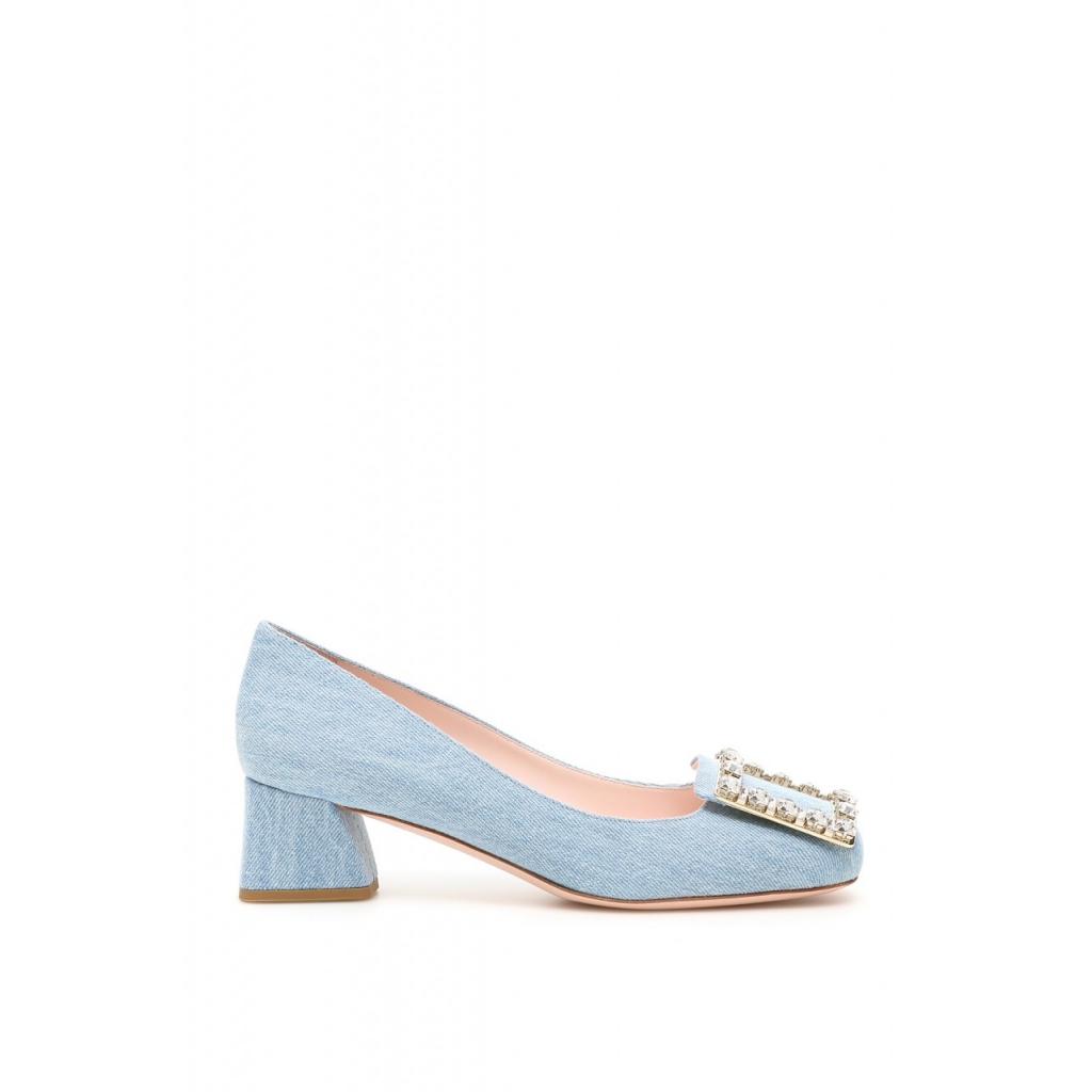 Decollete azzurro hotsell