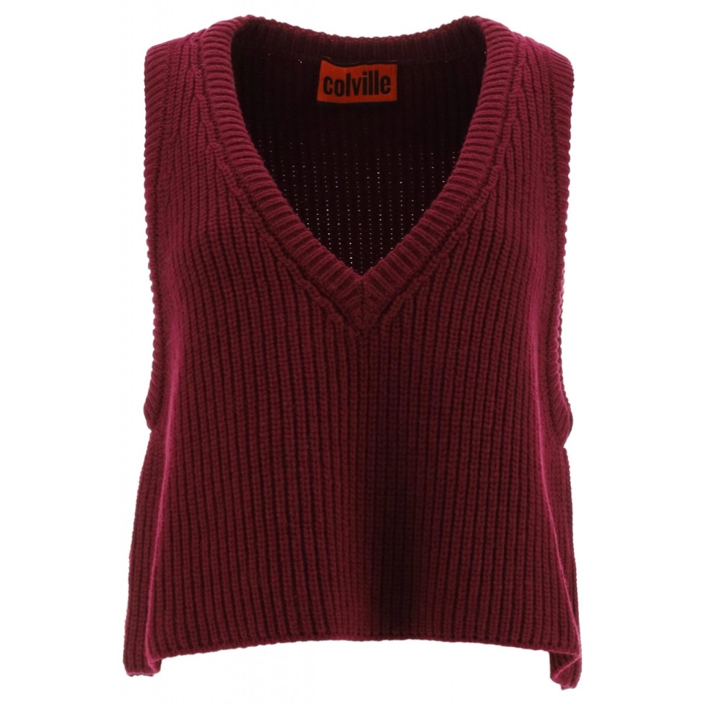 GILET ROSSO