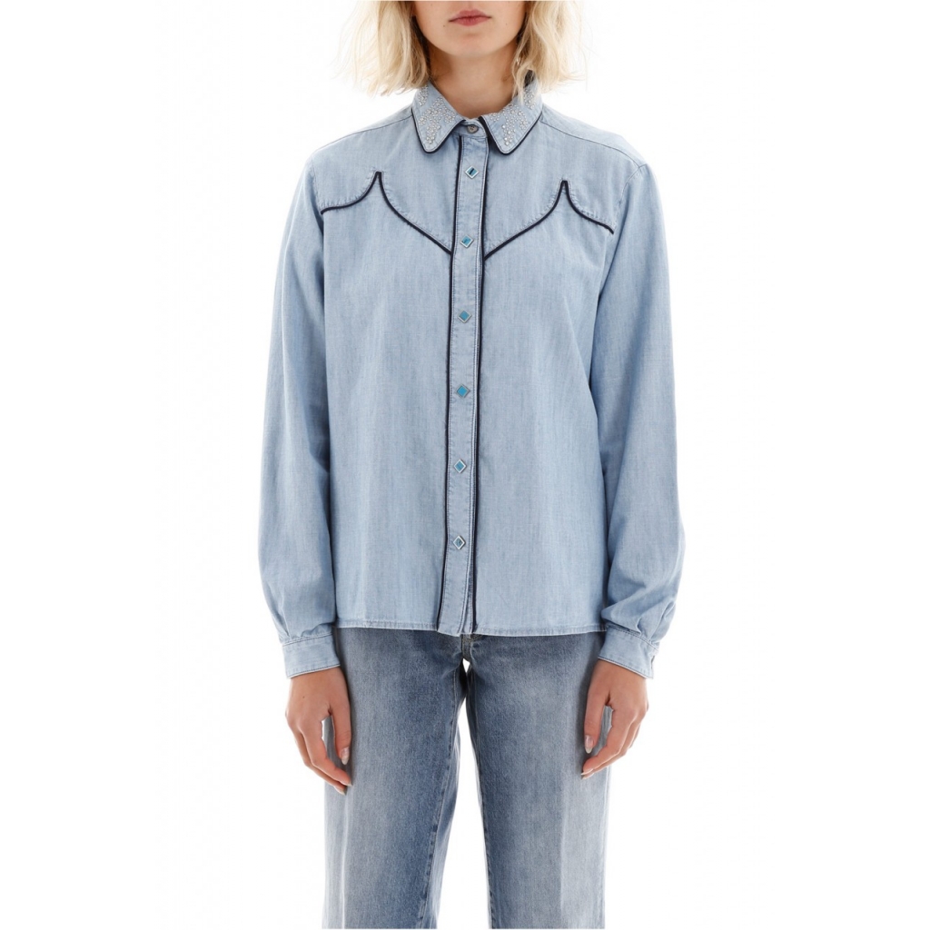 CAMICIA BLU