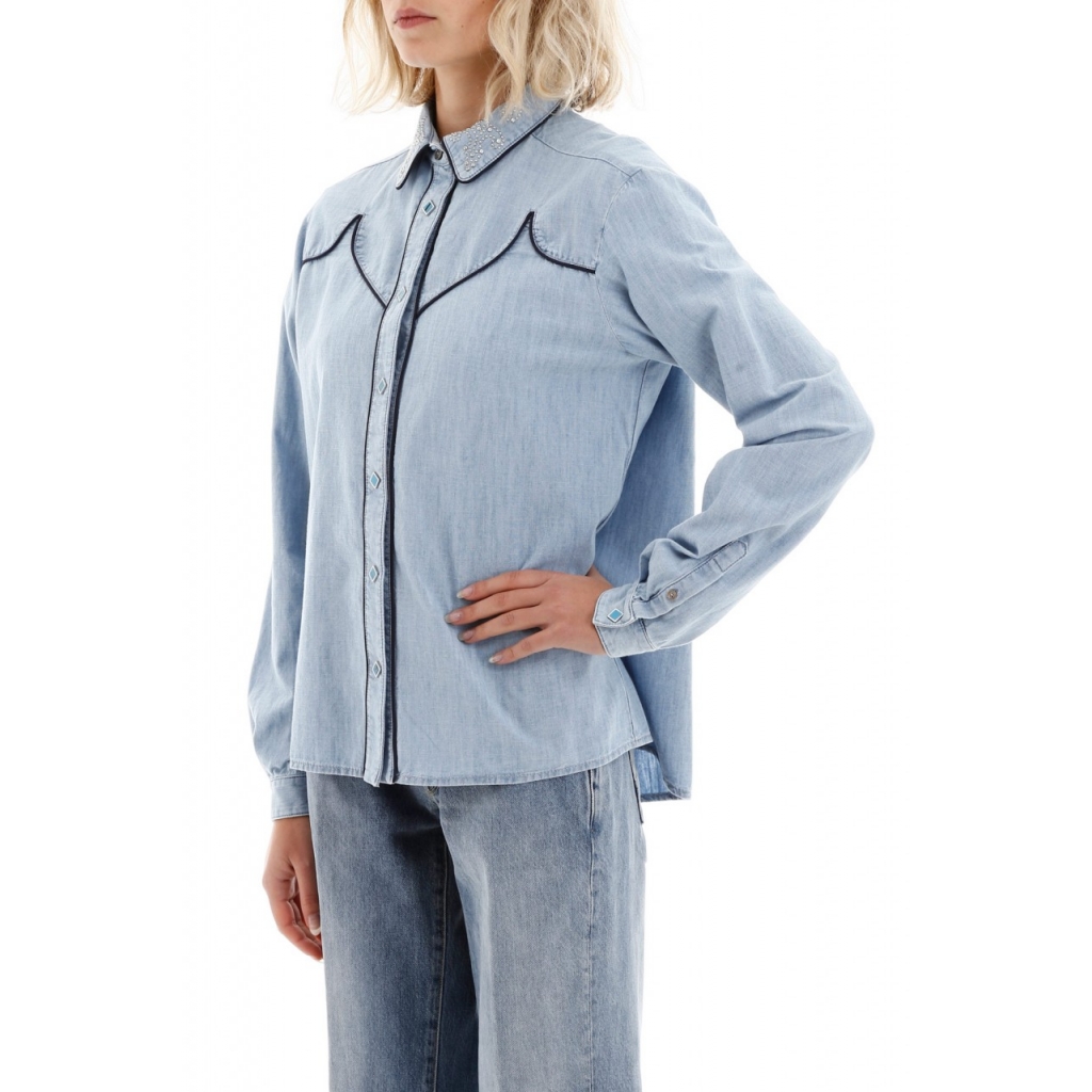 CAMICIA BLU