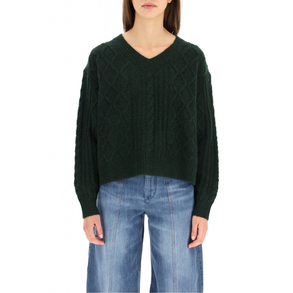PULLOVER VERDE