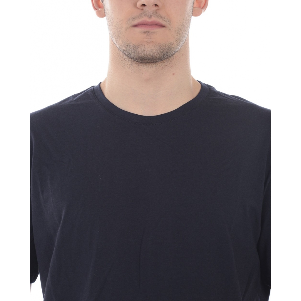 T-SHIRT MAGLIA GIRO UNITO ST BLU