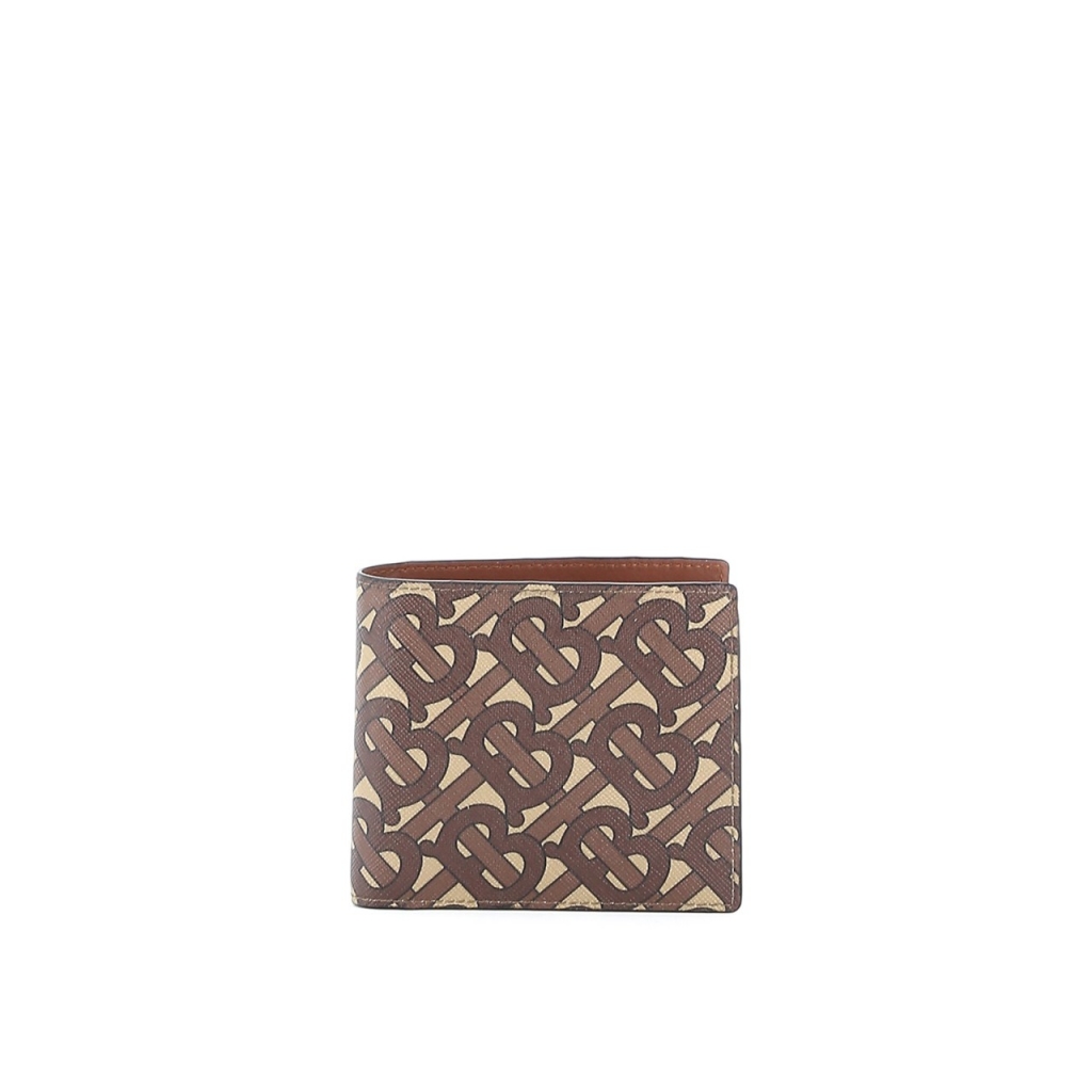 PORTAFOGLIO CC BILL COIN TB MONOGRAM MARRONE