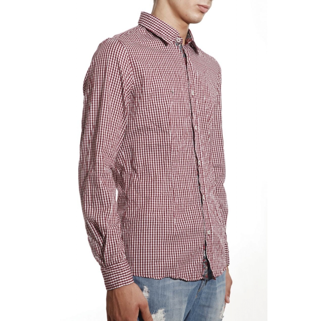 CAMICIA BORDEAUX