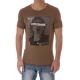 T-SHIRT MARRONE