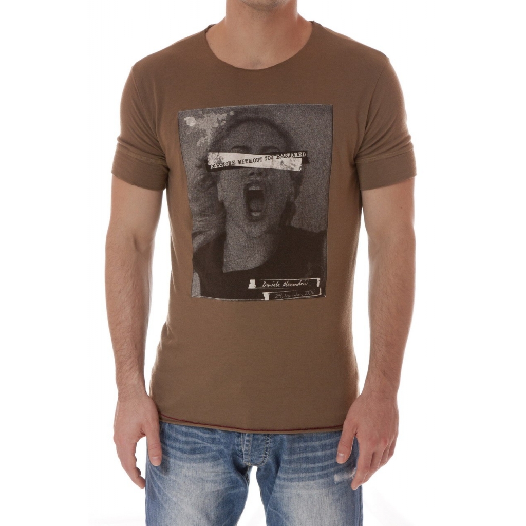 T-SHIRT MARRONE