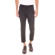 PANTALONI PANTALONE BAGNATO SENZA ZIP NERO