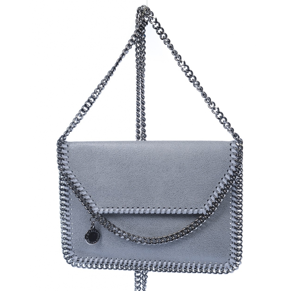 BORSA MINI FALABELLA GRIGIO