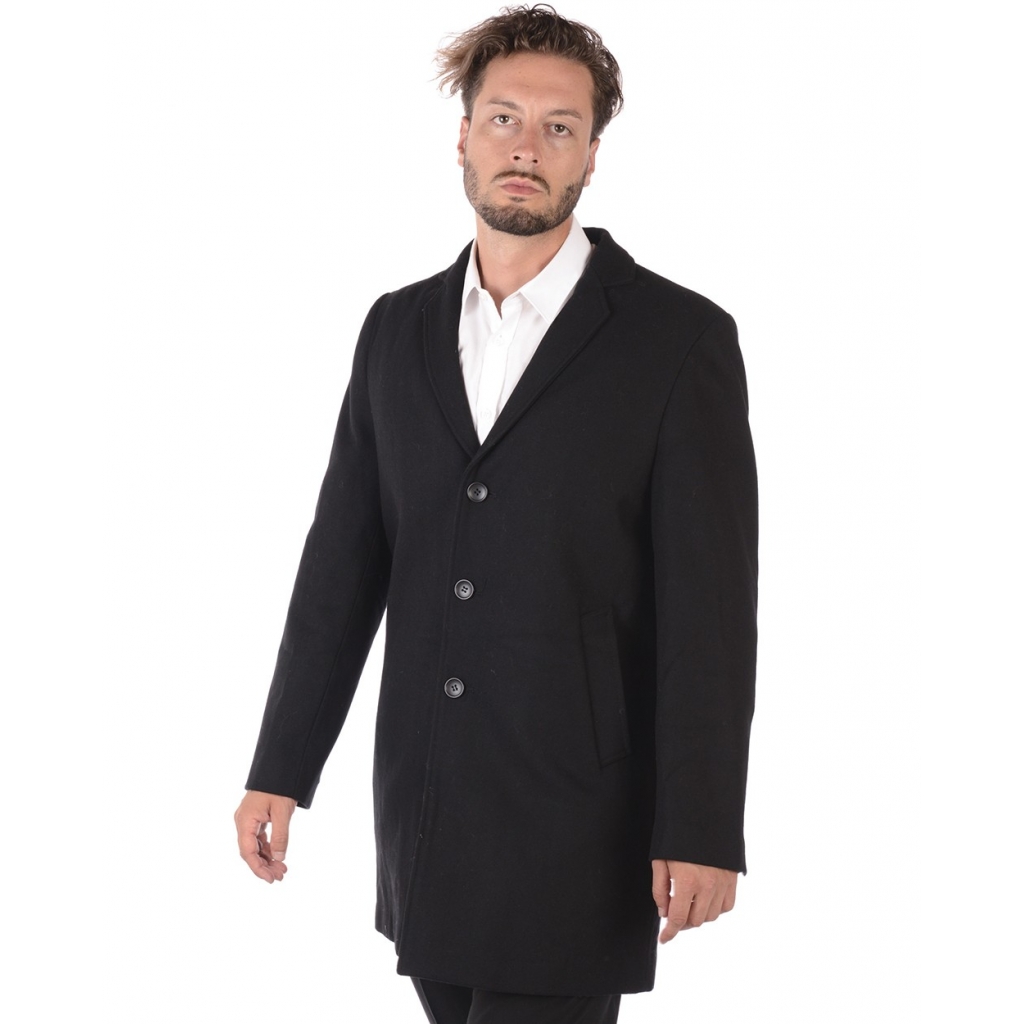 CAPPOTTO GIUBBOTTO CANNONE FOD NERO