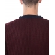 MAGLIONE MAGLIA DUE CALZINI BORDEAUX