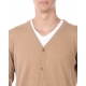 CARDIGAN MAGLIA ACCIDA BEIGE