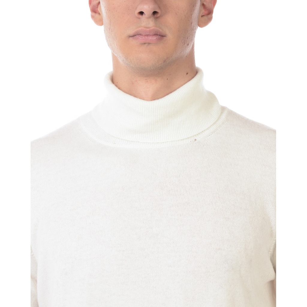 MAGLIA MAGLIA GOLA BIANCO