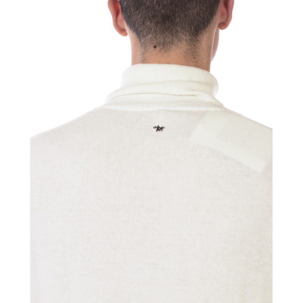 MAGLIA MAGLIA GOLA BIANCO