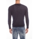 MAGLIA MAGLIA SCOLLO V BASICO BLU