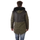 GIUBBOTTO GABAN PARKA TOP NERO