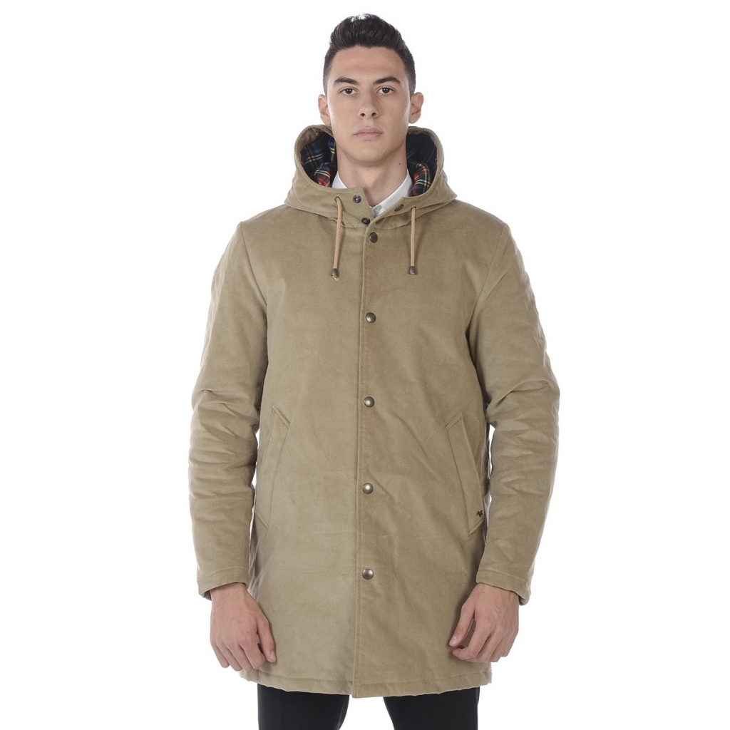 CAPPOTTO GABAN FISCHERMAN FOD BIC BEIGE