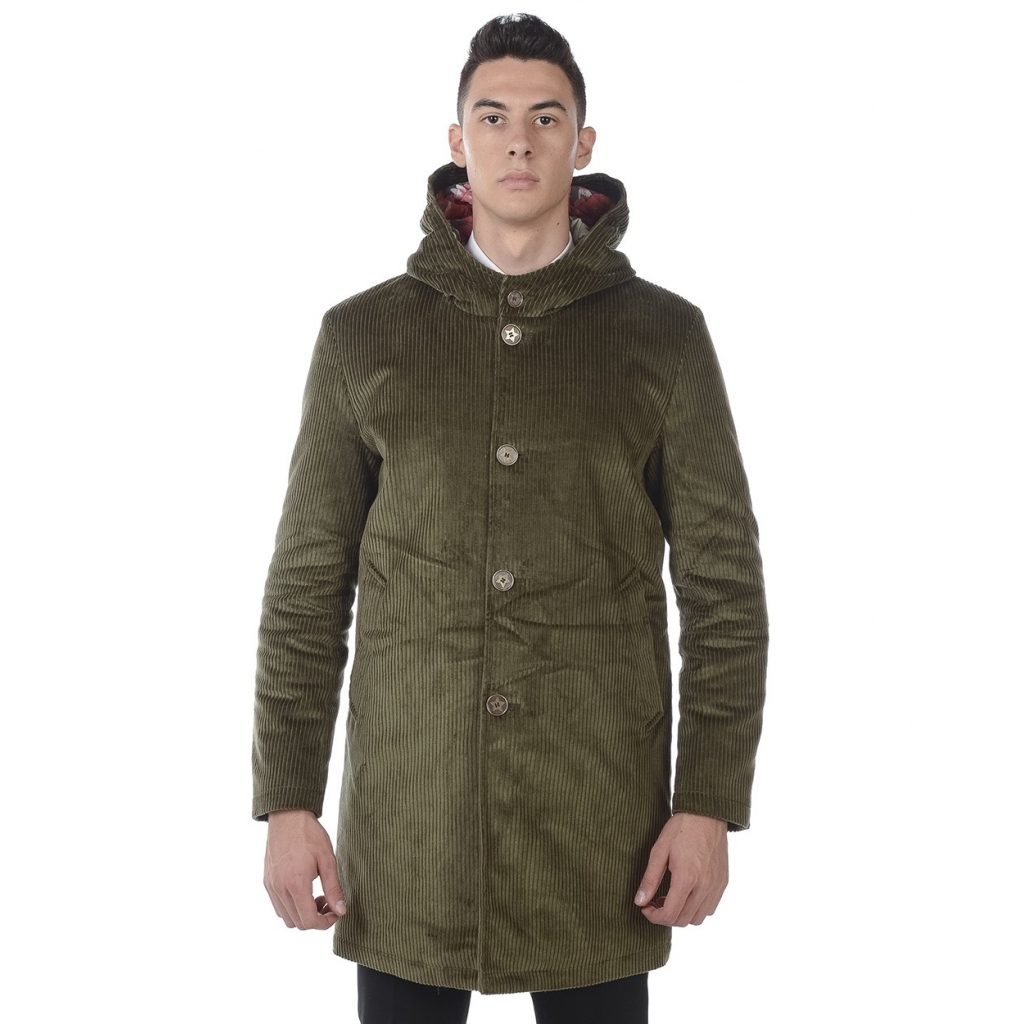 CAPPOTTO GABAN MUSCOLO VERDE