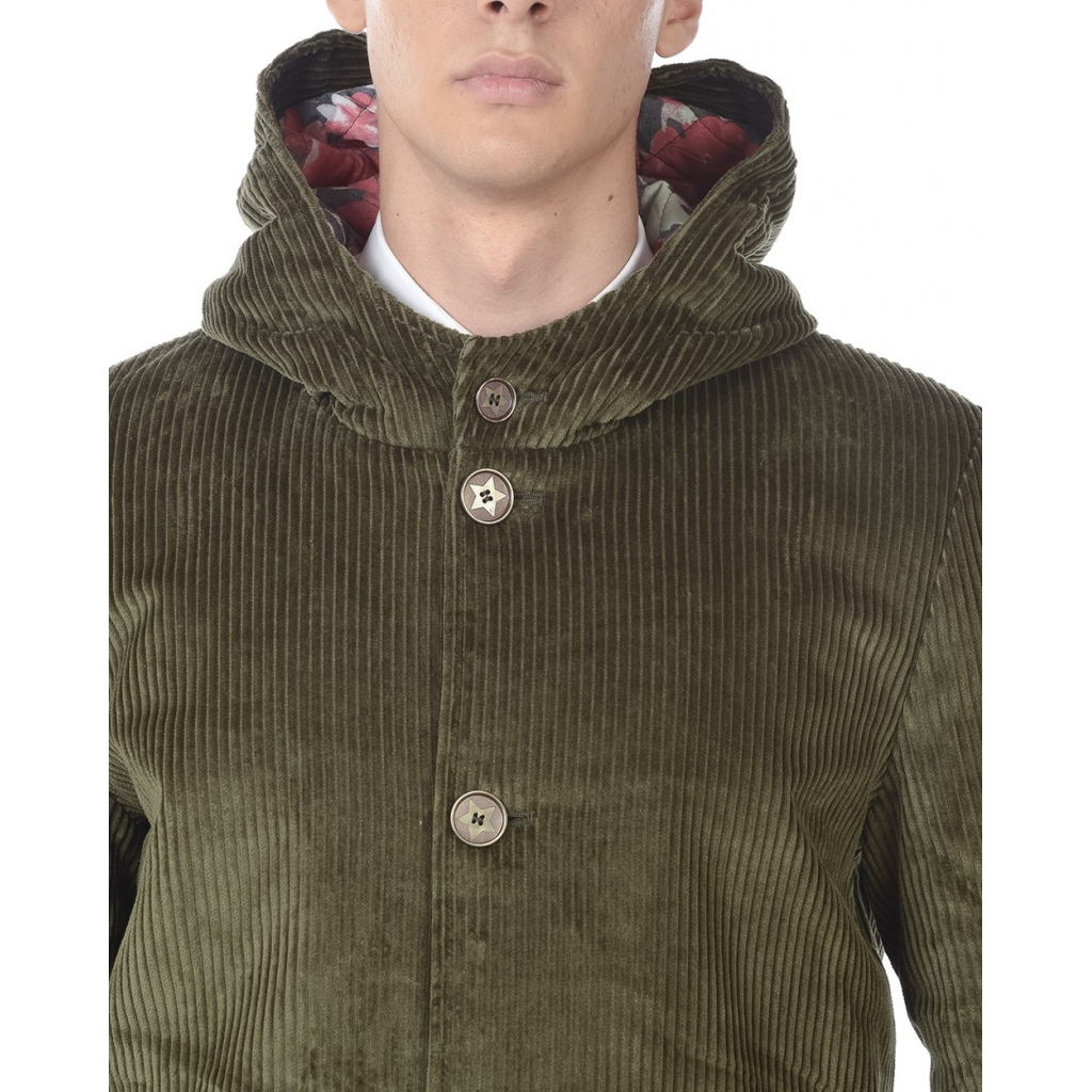 CAPPOTTO GABAN MUSCOLO VERDE