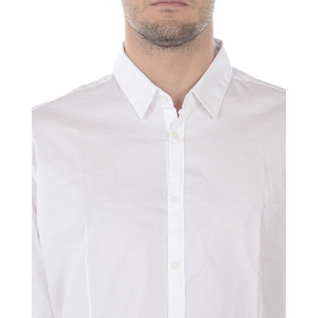 CAMICIA CAMICIA BASICA COLLO PICCOLO BIANCO