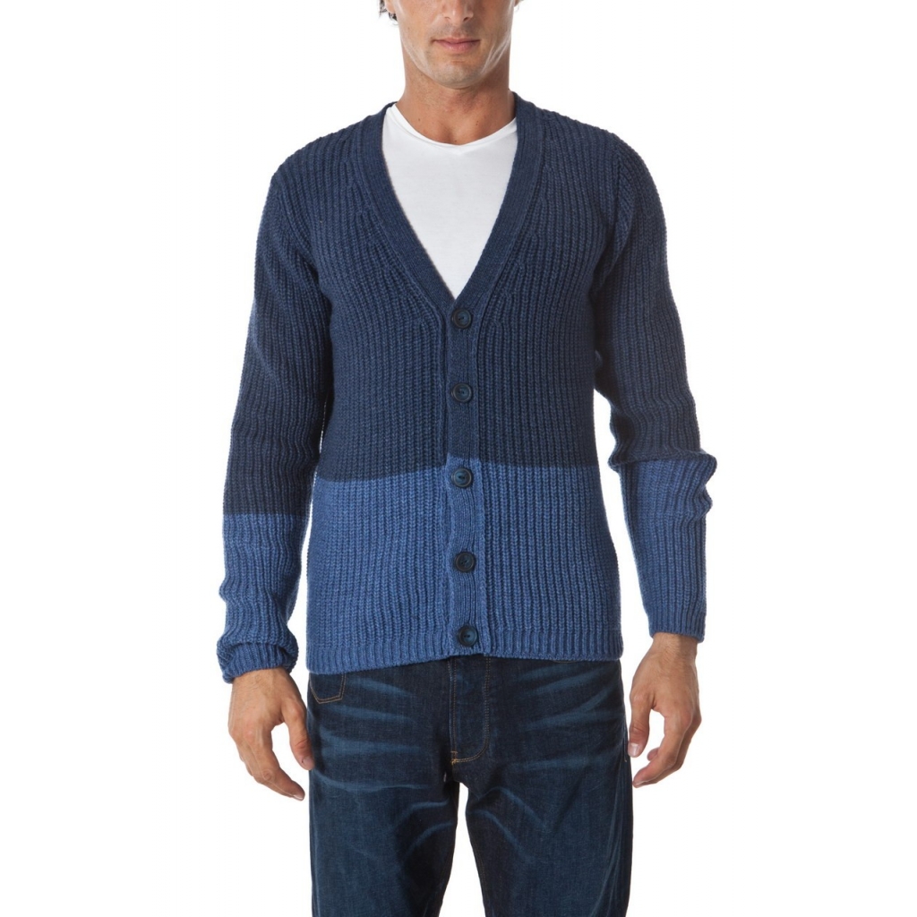 CARDIGAN BLU