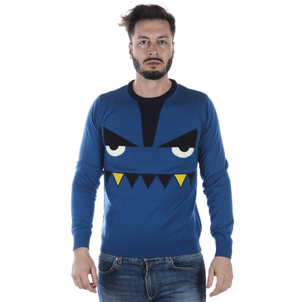 MAGLIONE AZZURRO